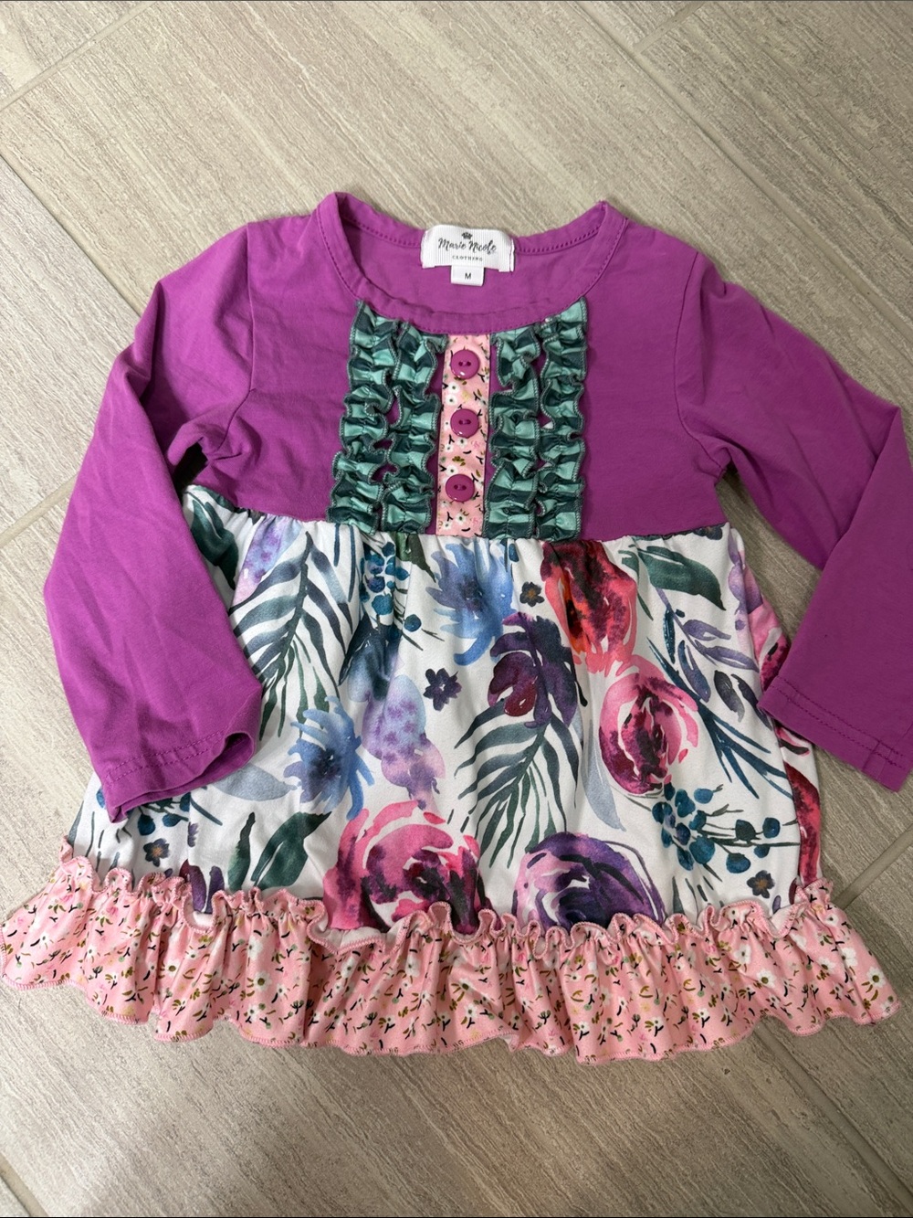 Marie Nicole ruffle top